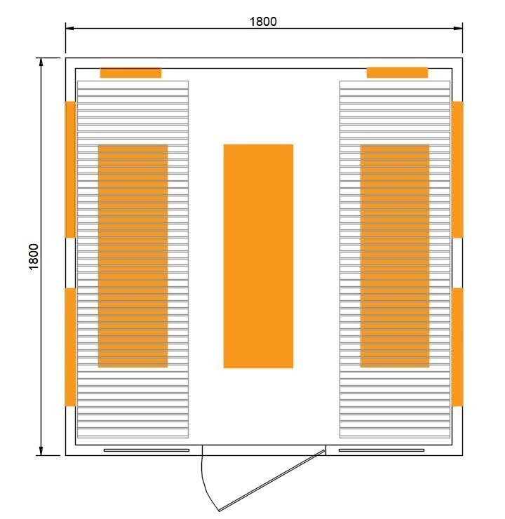 Amaterasu Infrared Carbon & Light Sauna