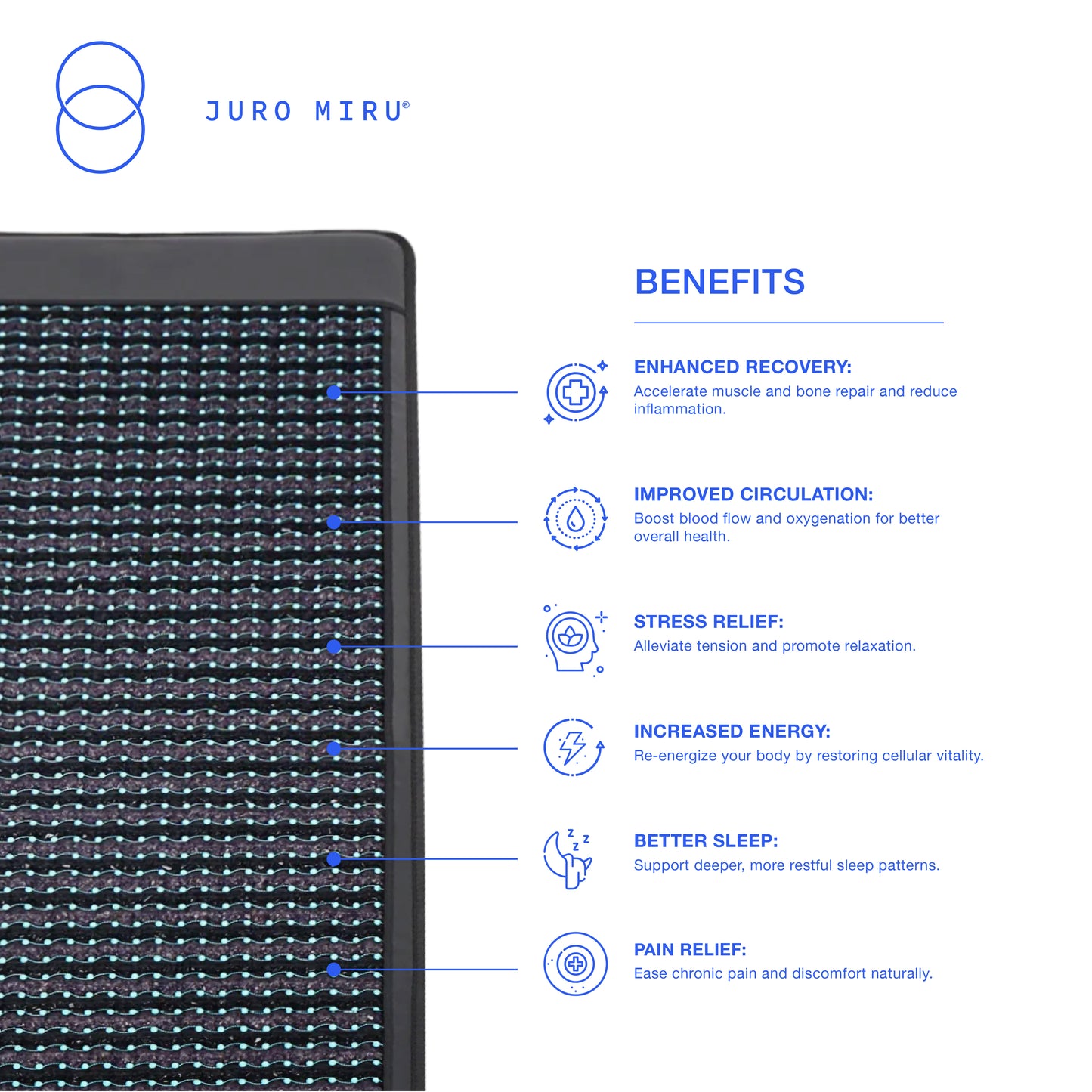 PEMF Infrared Therapy Genki Mat - Full-Body Vitality