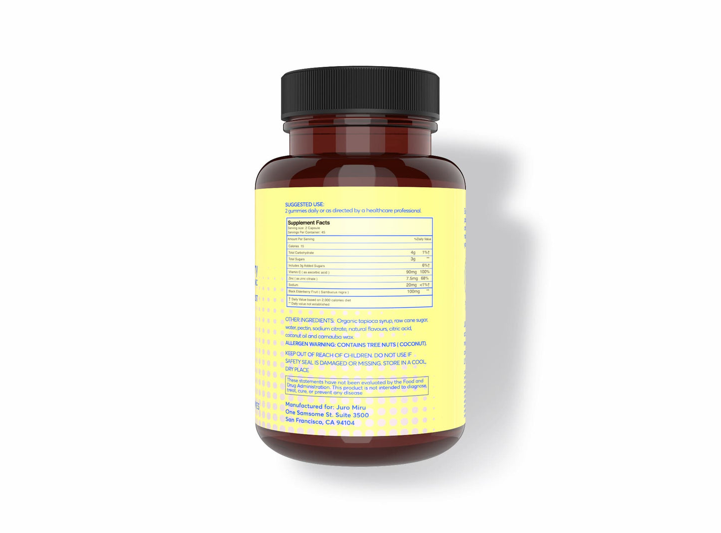 Immune Support Elderberry Gummies