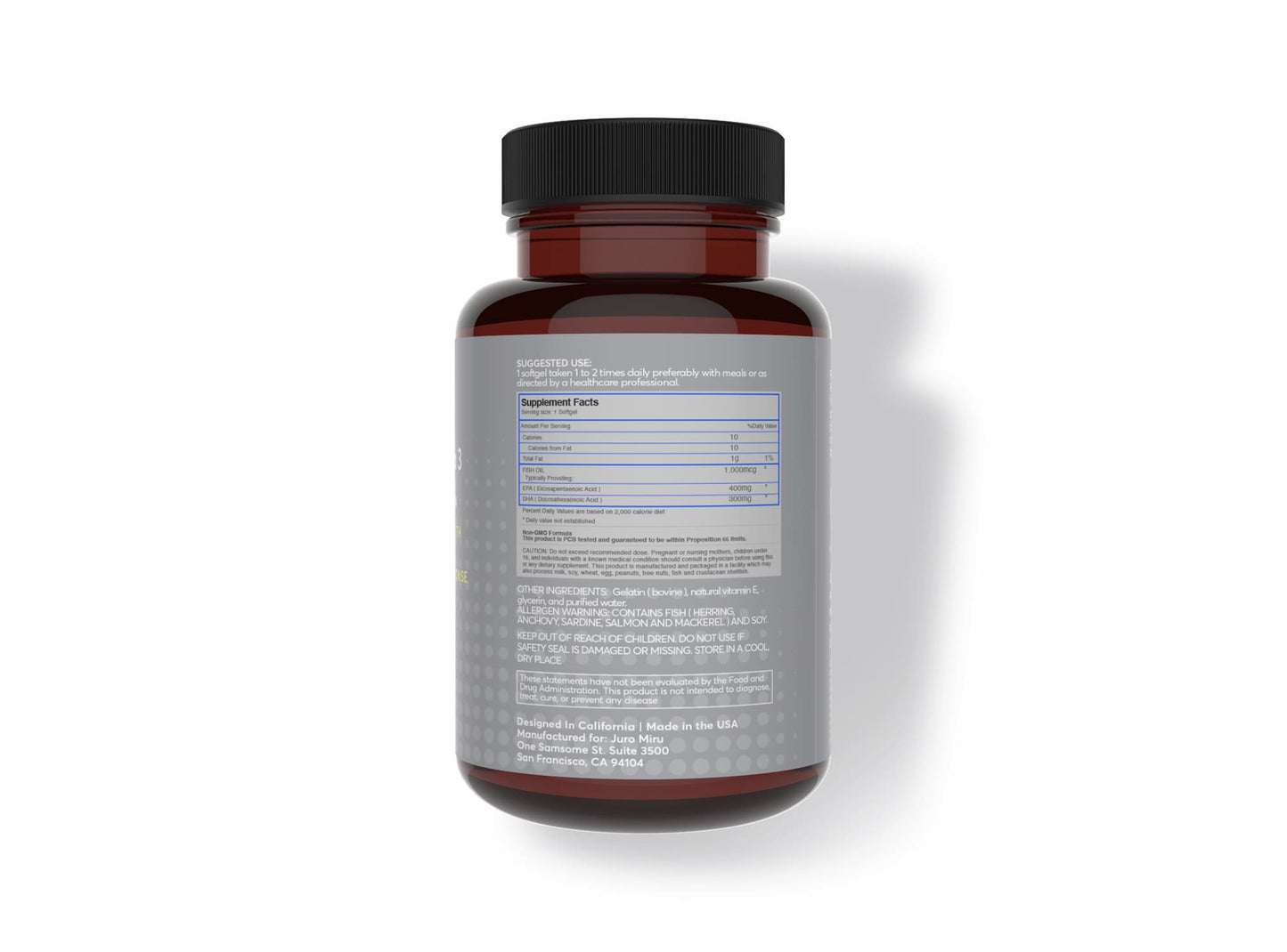 Omega 3 capsules